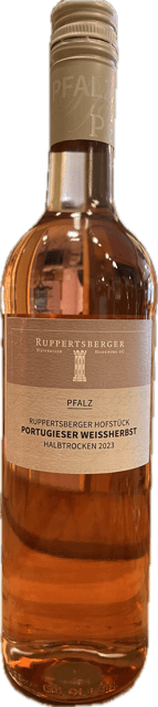Ruppertsberger Portugieser Weissherbst halbtrocken, Pfalz 2023